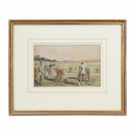 Signed C. Whymper Watercolour, The Shoot