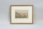 Signed C. Whymper Watercolour, The Shoot