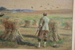 Signed C. Whymper Watercolour, The Shoot