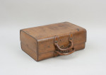 Antique Leather Attaché Case, Overnight Bag