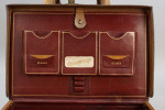 Antique Leather Attaché Case, Overnight Bag