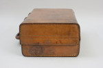 Antique Leather Attaché Case, Overnight Bag