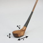 Antique Golf Club, Scared Head Wood