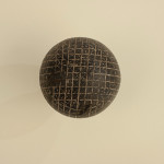 Black Gutta Percha Golf Ball