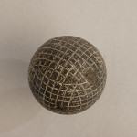 Black Gutta Percha Golf Ball