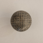 Black Gutta Percha Golf Ball