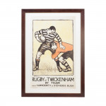 Twickenham Rugby Poster