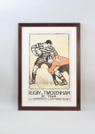 Twickenham Rugby Poster