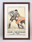 Twickenham Rugby Poster