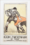 Twickenham Rugby Poster