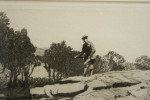 Artist's Proof, Fishing Etching, Norman Wilkinson