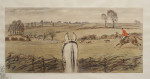 Signed Snaffles Fox Hunting Print, Finest View In Europe