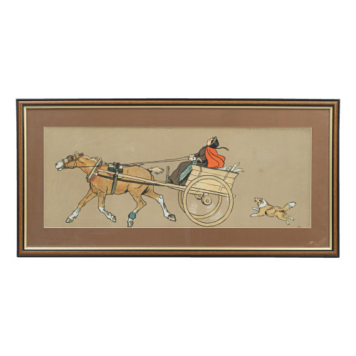 Trot, My Pony Trot By Cecil Aldin