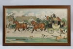 Coaching Scene, The Race By Cecil Aldin
