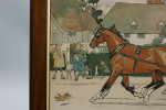 Coaching Scene, The Race By Cecil Aldin