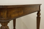 Antique Mahogany Library Table Or Desk, Attributed To Gillows.