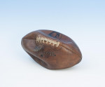 Wilson Official NFL Europe Leather Football, c. 1998-2000, made in USA, bearing the facsimile signature of NFL Europe President Oliver Luck.