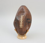Wilson Official NFL Europe Leather Football, c. 1998-2000, made in USA, bearing the facsimile signature of NFL Europe President Oliver Luck.