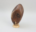 Wilson Official NFL Europe Leather Football, c. 1998-2000, made in USA, bearing the facsimile signature of NFL Europe President Oliver Luck.