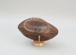 Wilson Official NFL Europe Leather Football, c. 1998-2000, made in USA, bearing the facsimile signature of NFL Europe President Oliver Luck.