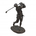 Bronze Figure Of Harry Vardon By Hal Ludlow.