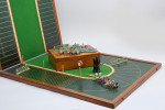 Table Top Folding Horse Racing Steeplechase Game