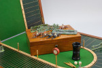 Table Top Folding Horse Racing Steeplechase Game