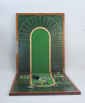 Table Top Folding Horse Racing Steeplechase Game