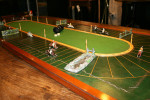 Table Top Folding Horse Racing Steeplechase Game
