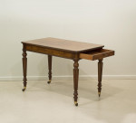 Antique Mahogany Library Table Or Desk, Attributed To Gillows.