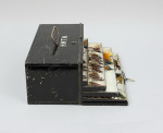 Antique Black Japanned Fly Reservoir