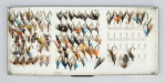 Antique Black Japanned Fly Reservoir