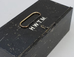 Antique Black Japanned Fly Reservoir