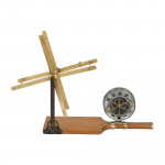 Farlow Folding Brass Silk Fly Line Drier, Line Winder