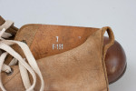 Vintage Pair Of Leather Football / Rugby Boots