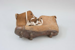 Vintage Pair Of Leather Football / Rugby Boots
