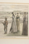 Golf Print, Golfing On Minchinhampton Common