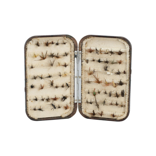 Hardy Oxblood Neroda Fly Box No. 7
