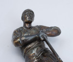 C.B. Fry Spelter Cricket Figure, Batting