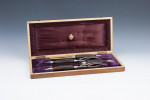 Victorian Elkington & Co. Antler Carving Set