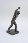 C.B. Fry Spelter Cricket Figure, Bowling