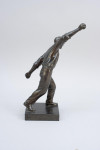C.B. Fry Spelter Cricket Figure, Bowling