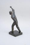 C.B. Fry Spelter Cricket Figure, Bowling