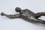 C.B. Fry Spelter Cricket Figure, Bowling
