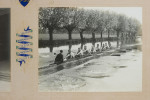Rowing Rudder And Team Photograph