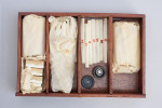 Mahjong Set In Hardwood Box