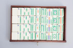 Mahjong Set In Hardwood Box