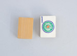 Mahjong Set In Hardwood Box