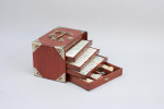 Mahjong Set In Hardwood Box
