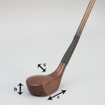 Antique Scared Head Golf Club
